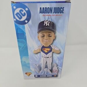 Aaron Judge DC Superman Yankees Limited Edition Bobble Head Action Collectible